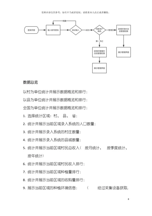 农业数据库原型需求说明书模板.docx