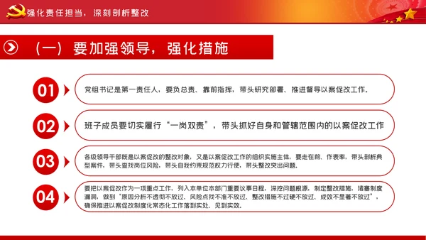 推进以案促改制度化常态化从严治党廉政党课PPT