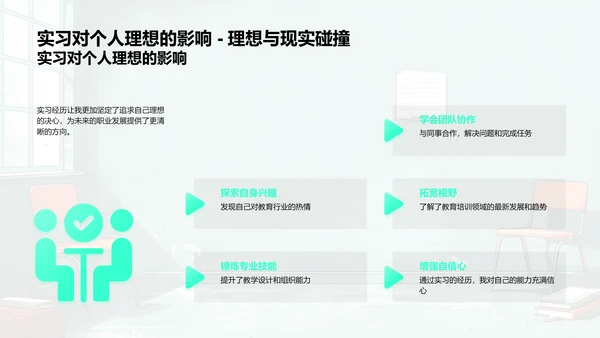 实习生汇报讲座PPT模板