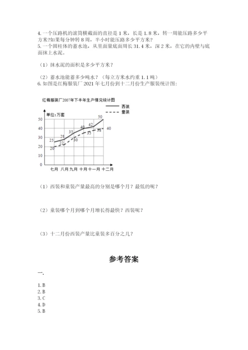 辽宁省【小升初】2023年小升初数学试卷附答案（培优）.docx