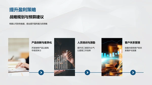 年中财务与运营报告PPT模板