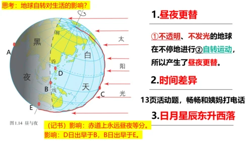 七上：地球的运动（一轮复习课件39张）（人教版）