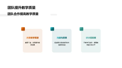 协作共赢的团队力量