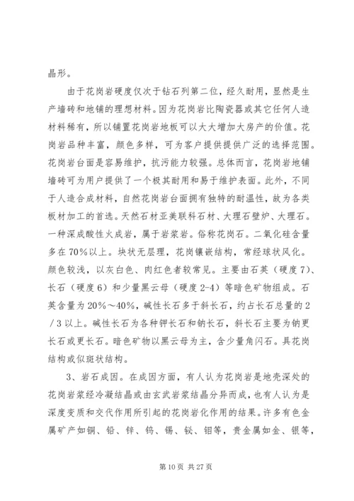 大理石考察报告 (2).docx