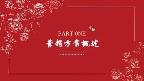 七夕情人节爱情表白策划方案通用PPT模板