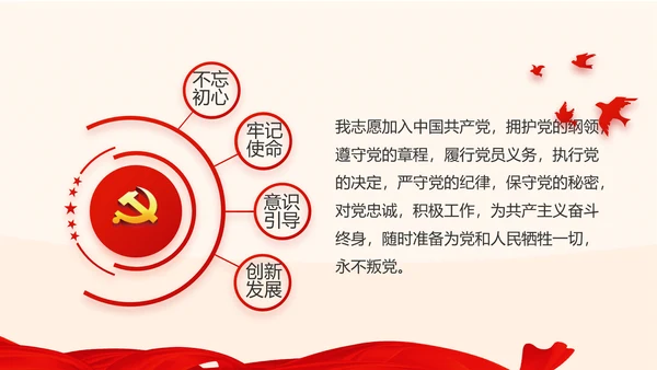 红色大气爱国主义教育班会动态PPT模板