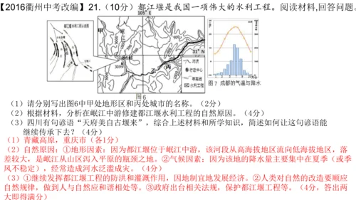 初中历史与社会 四川盆地和珠江三角洲 课件（17张PPT）