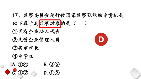 第三单元  人民当家作主  期末复习课件(共93张PPT)