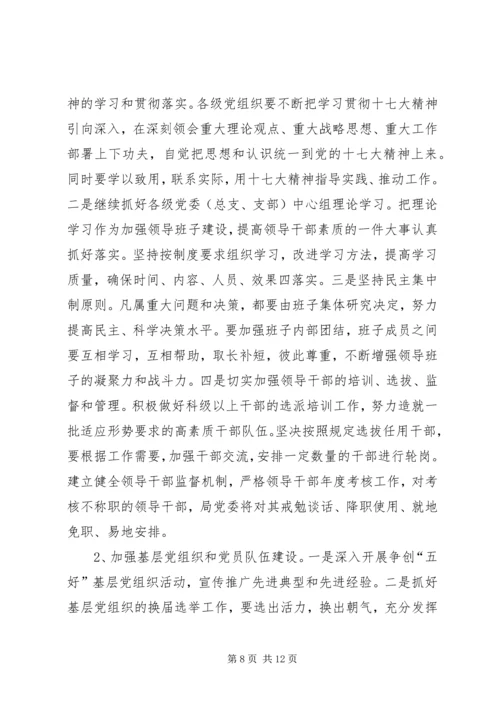 市市政管理局工作计划.docx