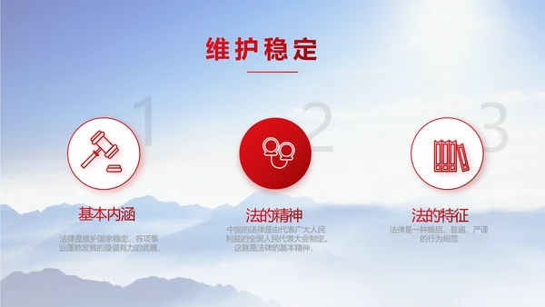 宪法宣传依法治国深入学习宣传PPT