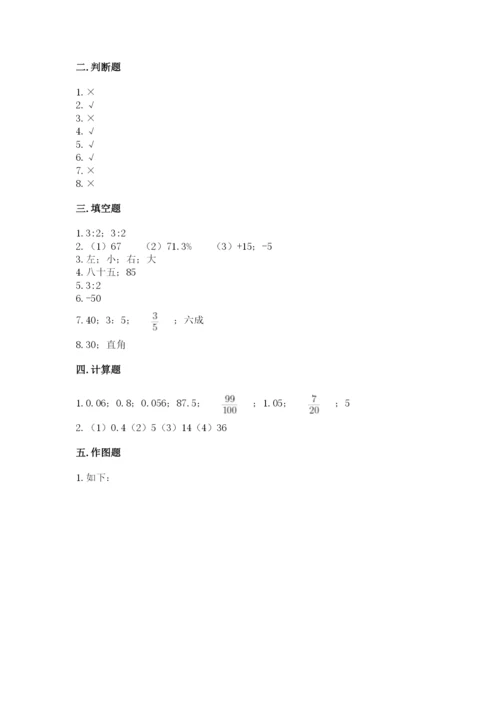 六年级下册数学期末测试卷（历年真题）word版.docx