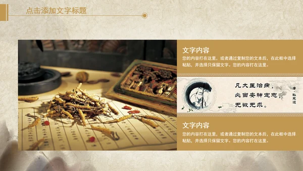 中医文化中草药养生古典传统中医学PPT