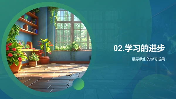 班会学习生活总结报告PPT模板