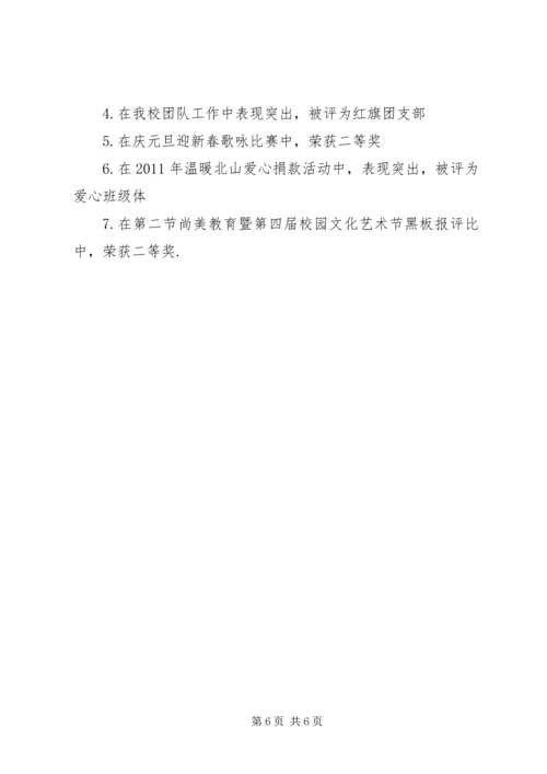 优秀团支部申报材料 (10).docx