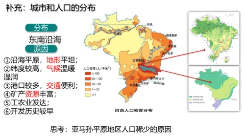 9.2 巴西（课件21张）-七年级地理下册（人教版）