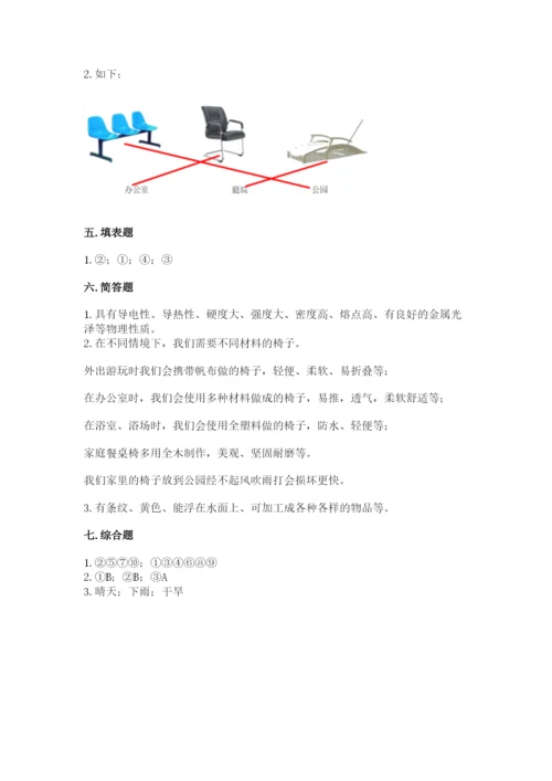 教科版科学二年级上册《期末测试卷》【精选题】.docx