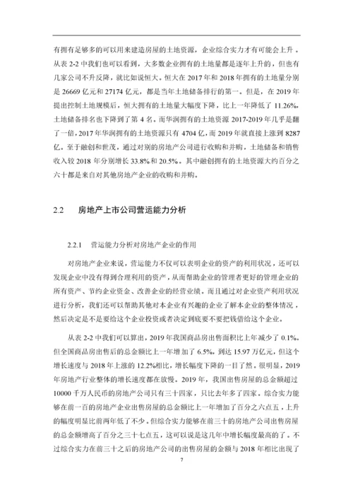 8995057_陈冲_房地产上市公司营运能力分析——以万科企业集团为例_论文3.docx