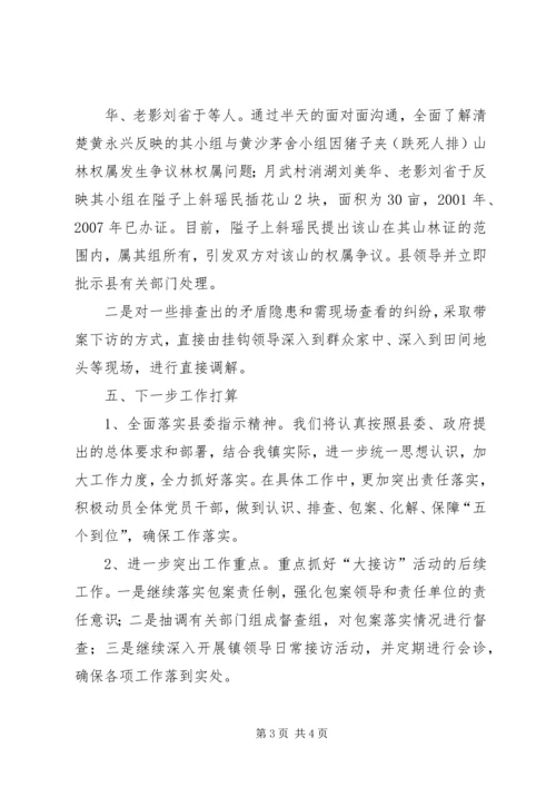 清明节基层大接访活动汇报 (5).docx