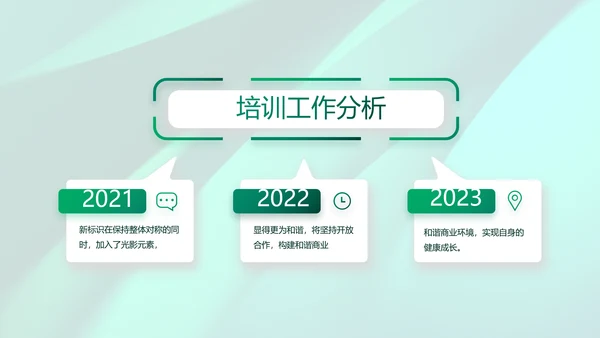 绿色大气邮政储蓄银行PPT动态模板