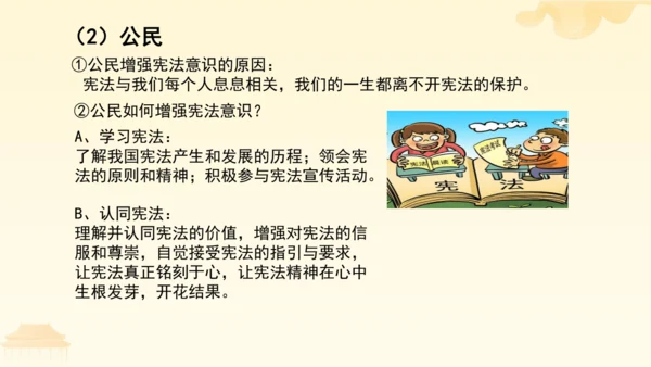 第一单元第二课第二课时  加强宪法监督教学课件 --统编版中学道德与法治八年级（下）