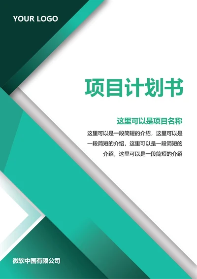 项目计划书