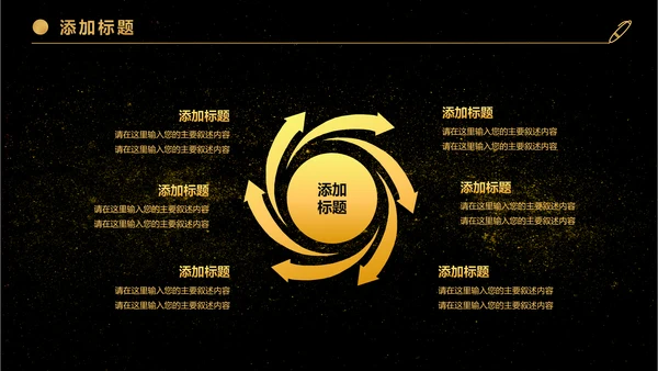 金色大气商务企业公司战略合作签约仪式PPT