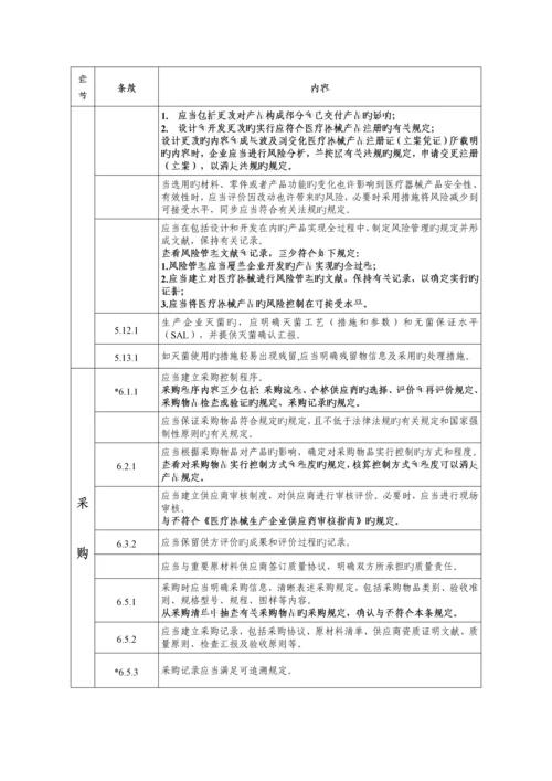 医疗器械生产质量管理规范无菌医疗器械现场检查指导原则.docx