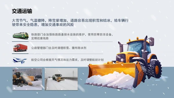 二十四节气之大雪PPT模板