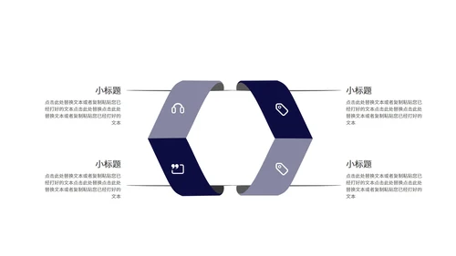 深蓝几何风临床医疗护理知识PPT模板