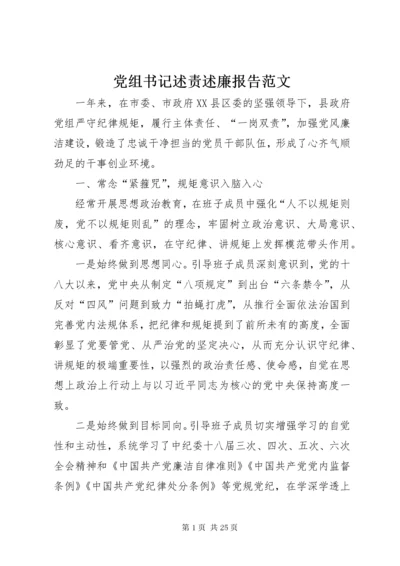 党组书记述责述廉报告范文.docx