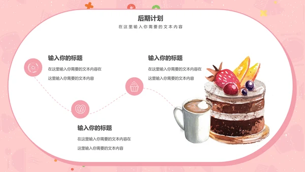 甜品美食招商计划书通用PPT模板
