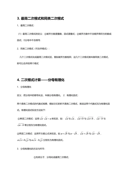 2023年二次根式知识点总结.docx