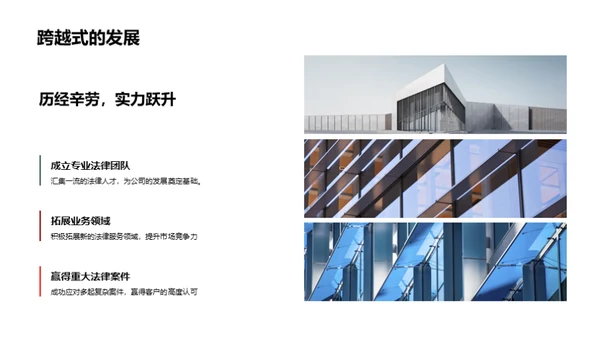 法律业务崭新篇章