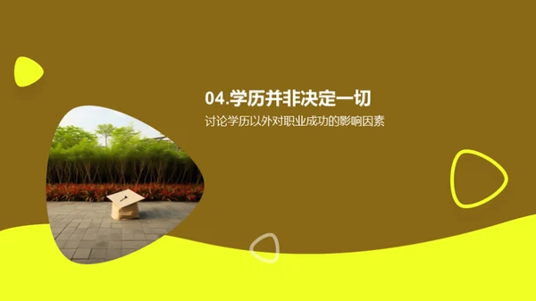 学历与职业规划