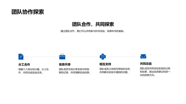 科学的探索与应用PPT模板