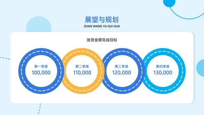 简约风白色总分关系并列关系4项PPT