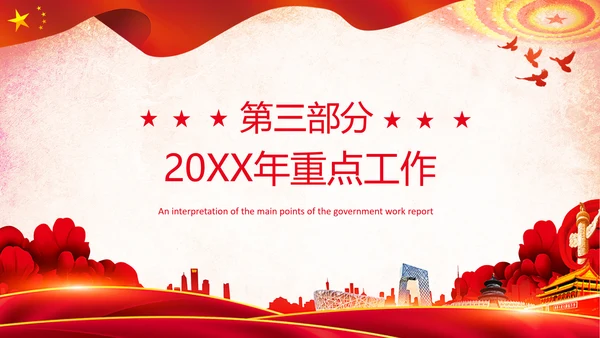 全国两会政府工作报告学习解读PPT