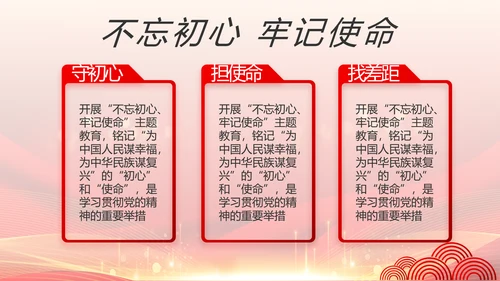 党支部党员大会工作总结汇报动态PPT模板
