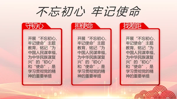 党支部党员大会工作总结汇报动态PPT模板