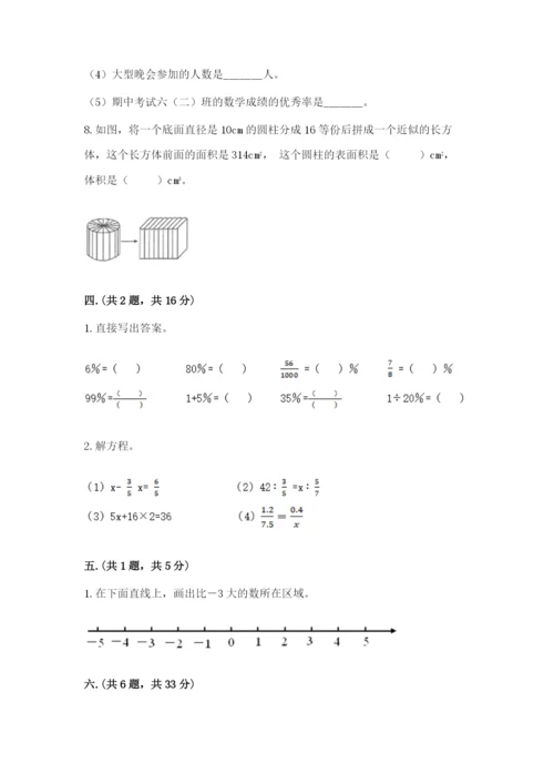 苏教版数学小升初模拟试卷及参考答案（典型题）.docx
