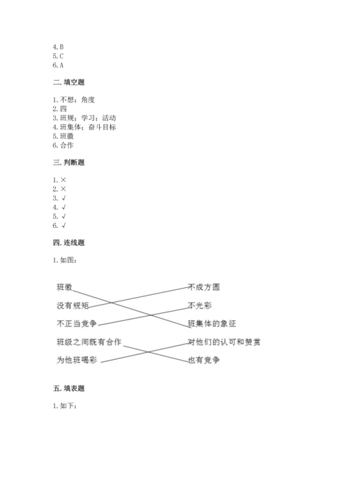2022部编版道德与法治四年级上册期中测试卷（全优）.docx