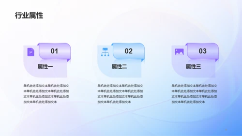 蓝紫创意酷炫商业计划书PPT