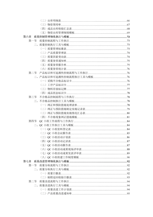 质量管理工作质量策划采购制程仓储质量控制质量.docx