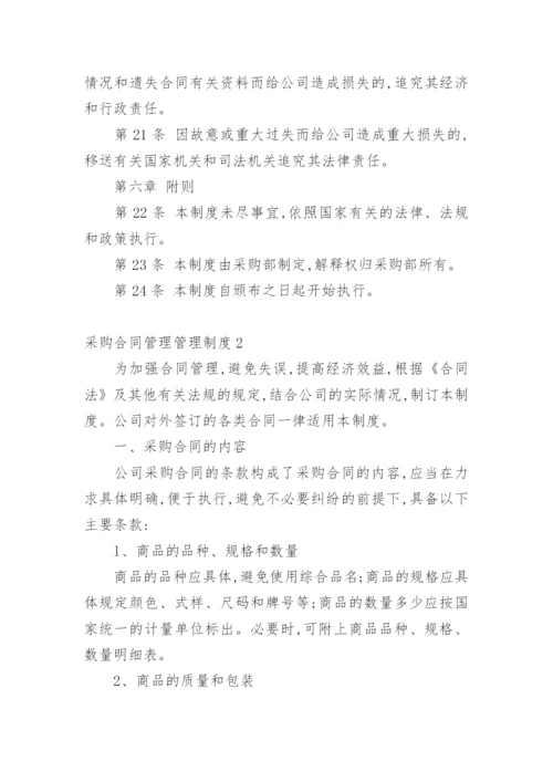 采购合同管理管理制度.docx