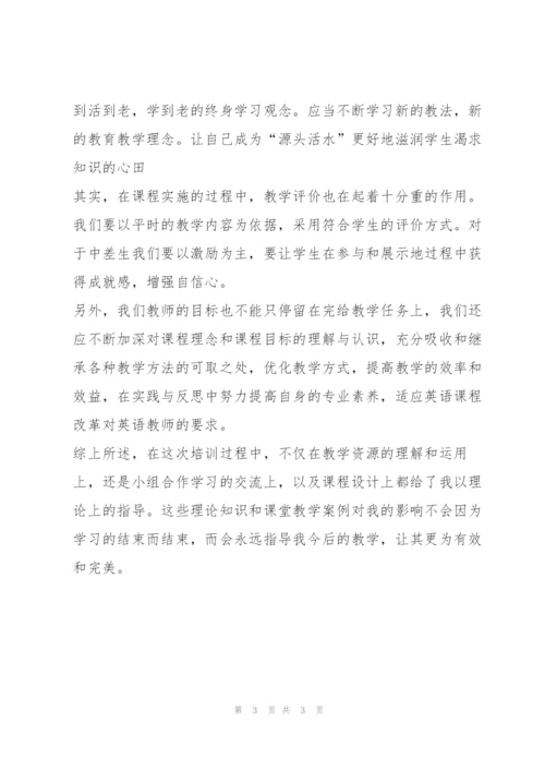 教师远程培训学习总结格式.docx