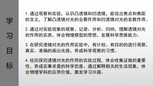 第五章第一节-透镜-2024-2025学年人教版物理八年级上学期