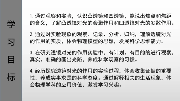 第五章第一节-透镜-2024-2025学年人教版物理八年级上学期