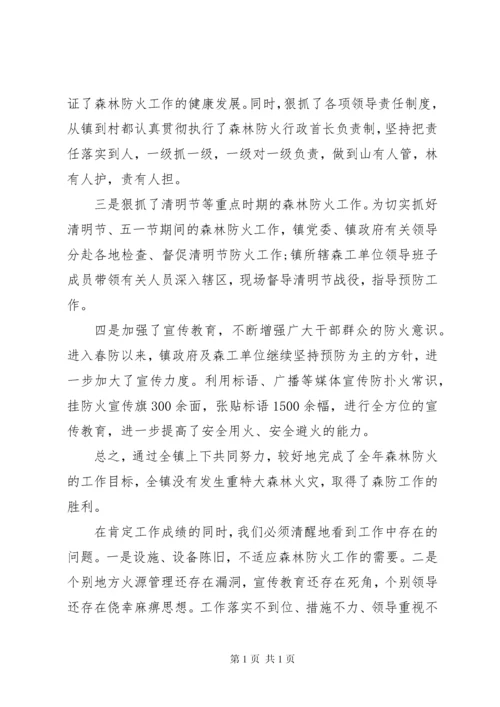 全镇森林防火工作会议讲话稿.docx