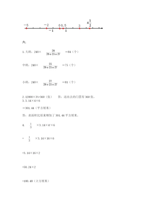 北京海淀区小升初数学试卷【夺冠】.docx