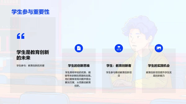 教育创新与计算机科学PPT模板